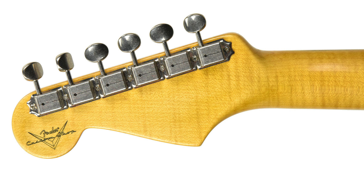 Fender Custom Shop NAMM 2019 65 Stratocaster Journeyman Relic Aged Charcoal Frost CZ536845