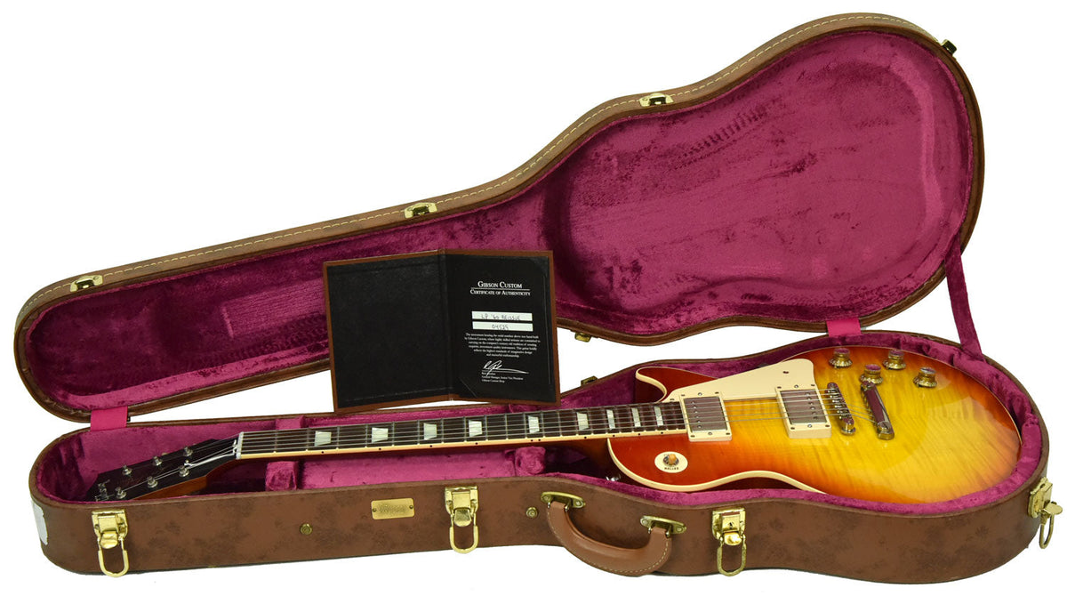 Used Gibson Custom 1960 Les Paul Standard VOS Washed Cherry 04529