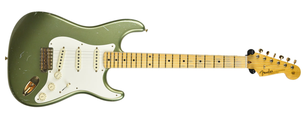 USED Fender Custom Shop Master Design Todd Krause Stratocaster in Moss Green CZ523445