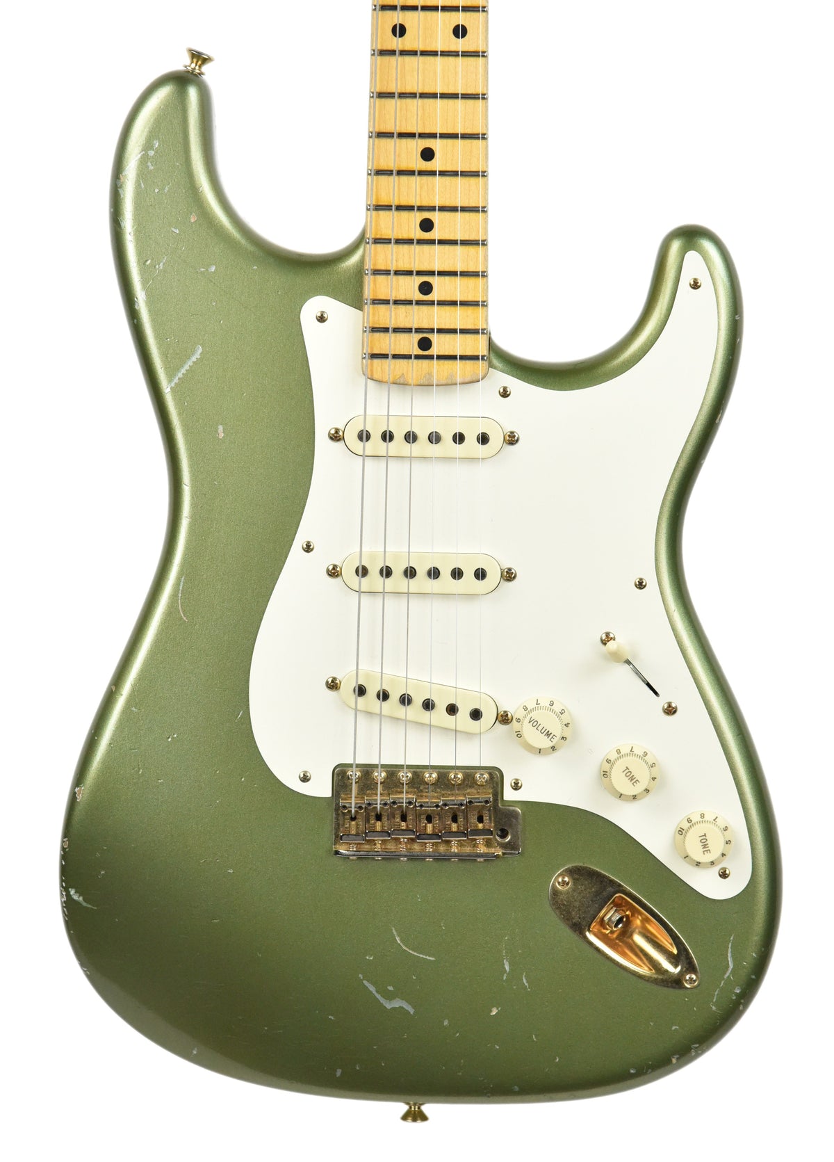 USED Fender Custom Shop Master Design Todd Krause Stratocaster in Moss Green CZ523445