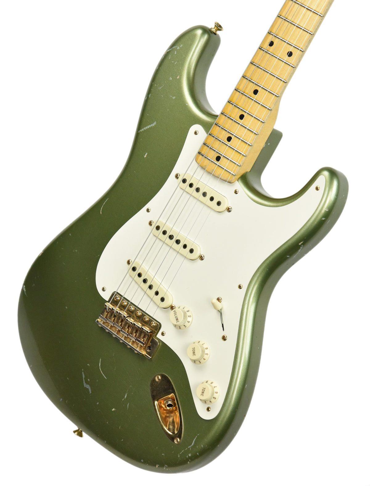 USED Fender Custom Shop Master Design Todd Krause Stratocaster in Moss Green CZ523445