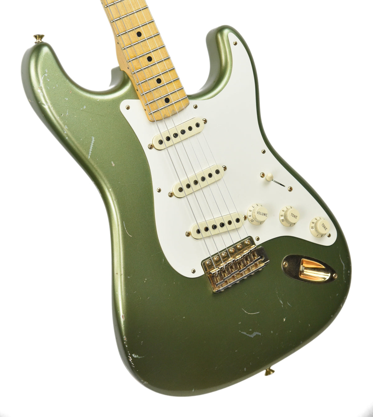 USED Fender Custom Shop Master Design Todd Krause Stratocaster in Moss Green CZ523445
