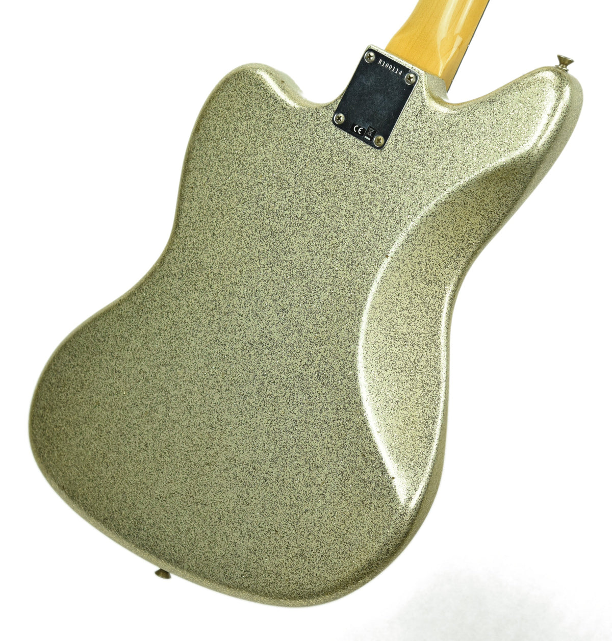 Used Fender Custom Shop 62 Jaguar Journeyman Relic Champagne Gold Sparkle R100114
