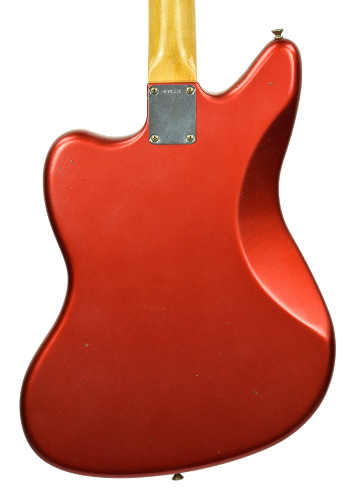 Used Fender Custom Shop 62 Jaguar Journeyman Relic Faded Candy Apple Red R94554