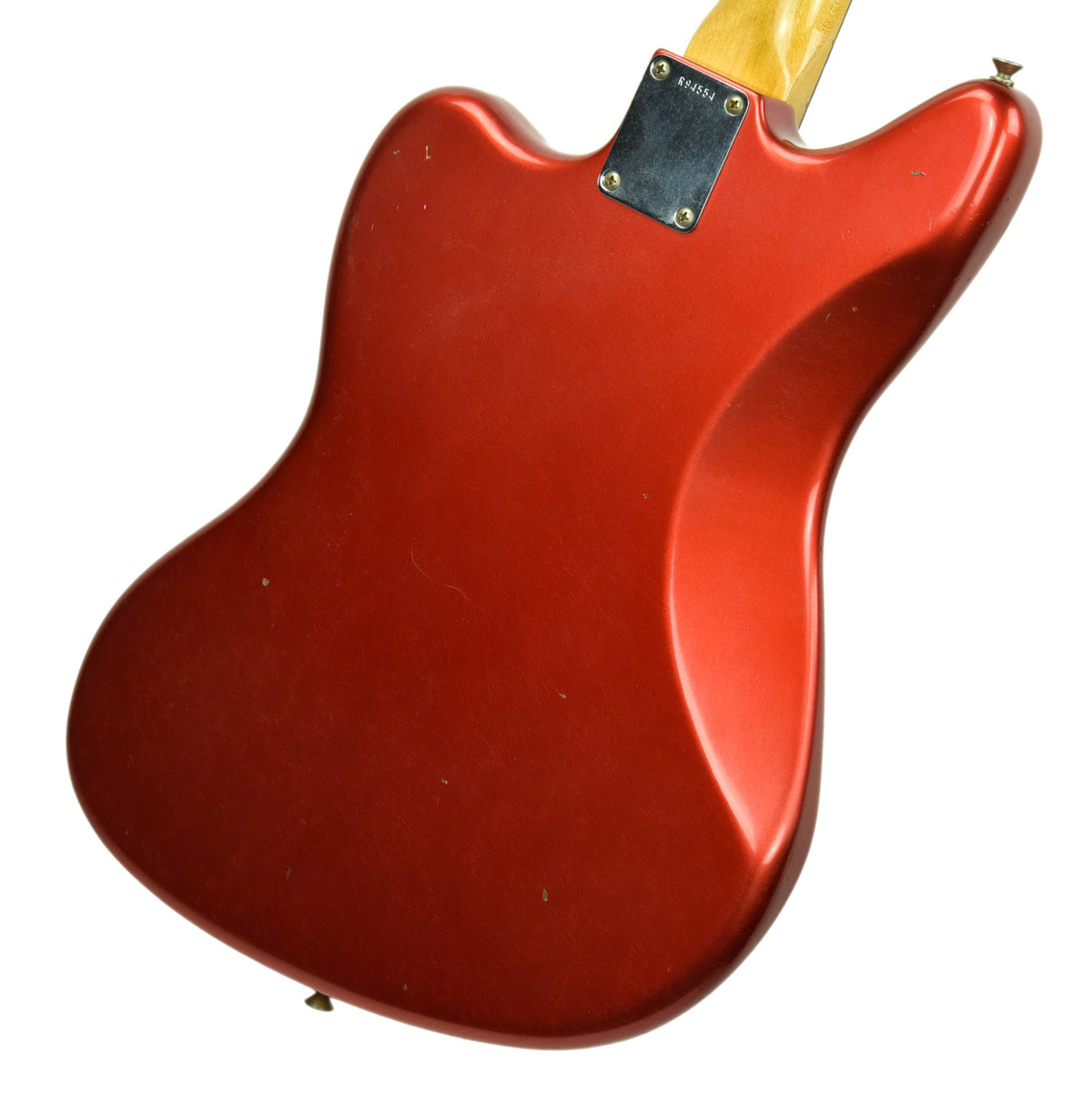 Used Fender Custom Shop 62 Jaguar Journeyman Relic Faded Candy Apple Red R94554
