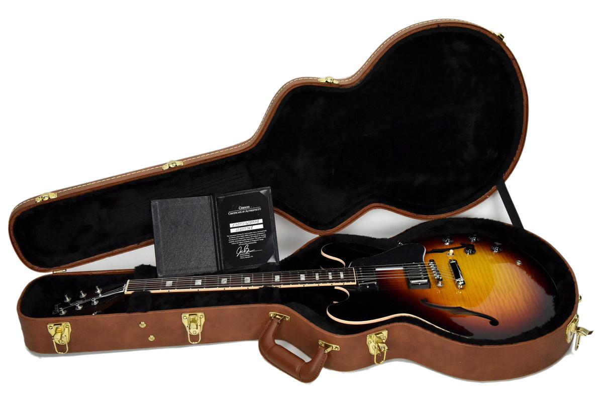 USED 2017 Gibson ES-335 Figured in Vintage Sunburst 10207748