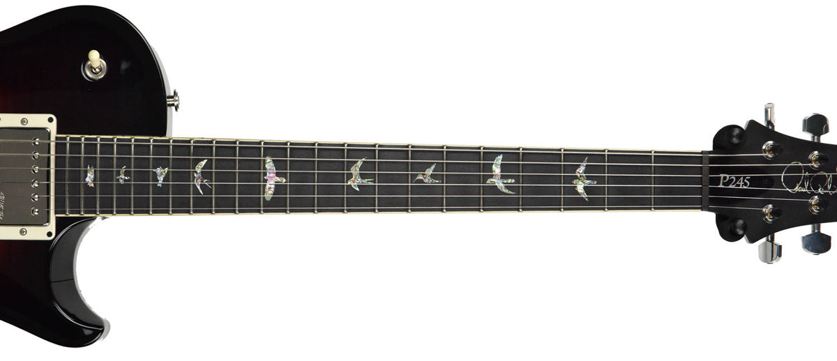 Used PRS Artist Package P245 SingleCut Electric Guitar Black Gold Burst 16232596