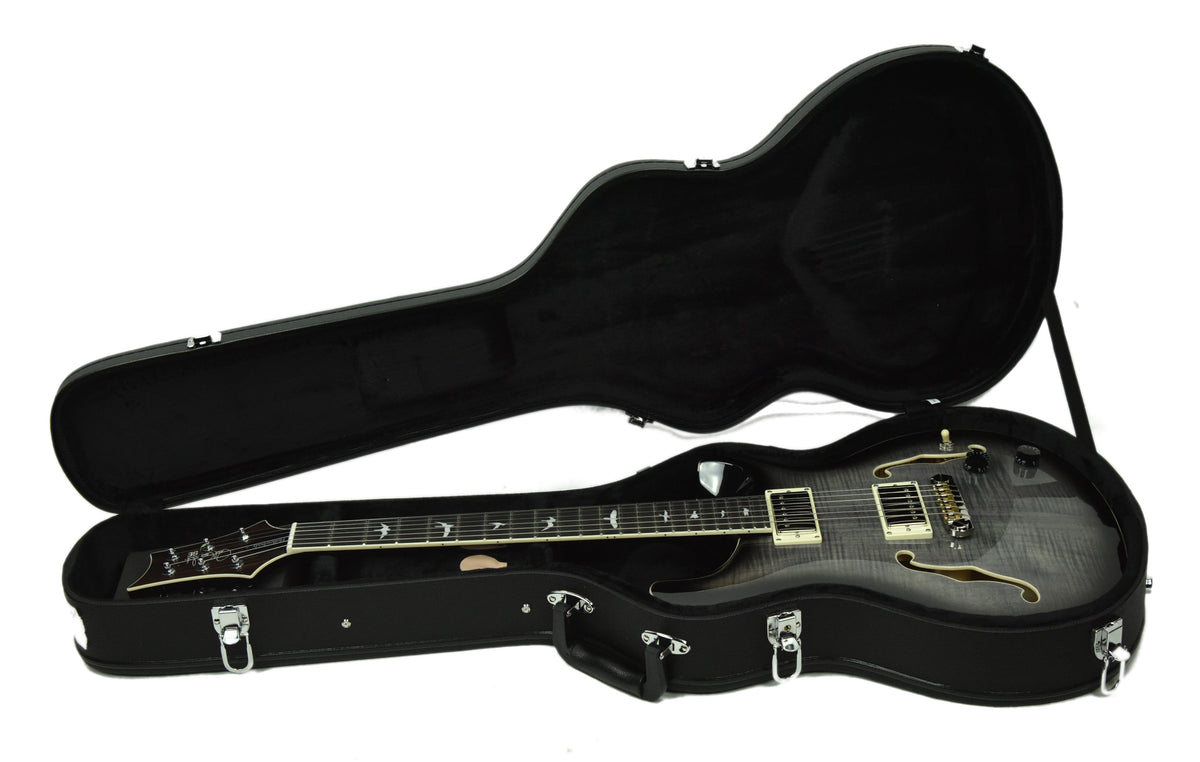 PRS SE Hollowbody II in Charcoal Burst C06351