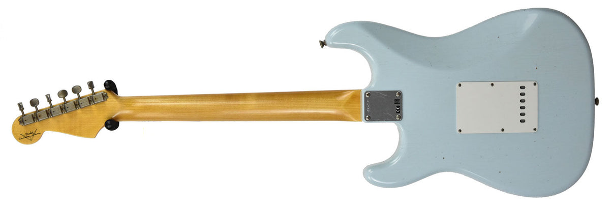 Fender Custom Shop 1963 Stratocaster Journeyman Relic in Sonic Blue R95712