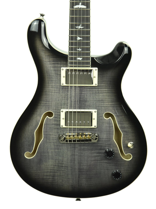 PRS SE Hollowbody II in Charcoal Burst C06351