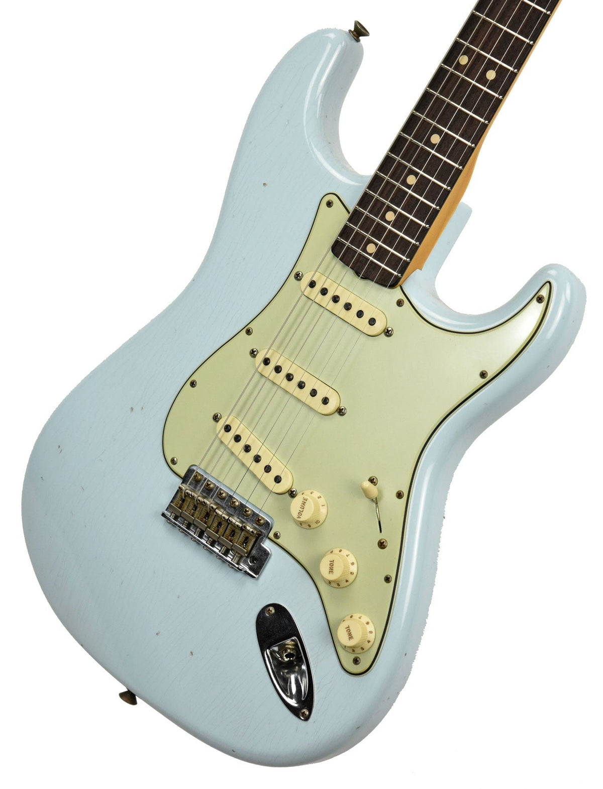 Fender Custom Shop 1963 Stratocaster Journeyman Relic in Sonic Blue R95712