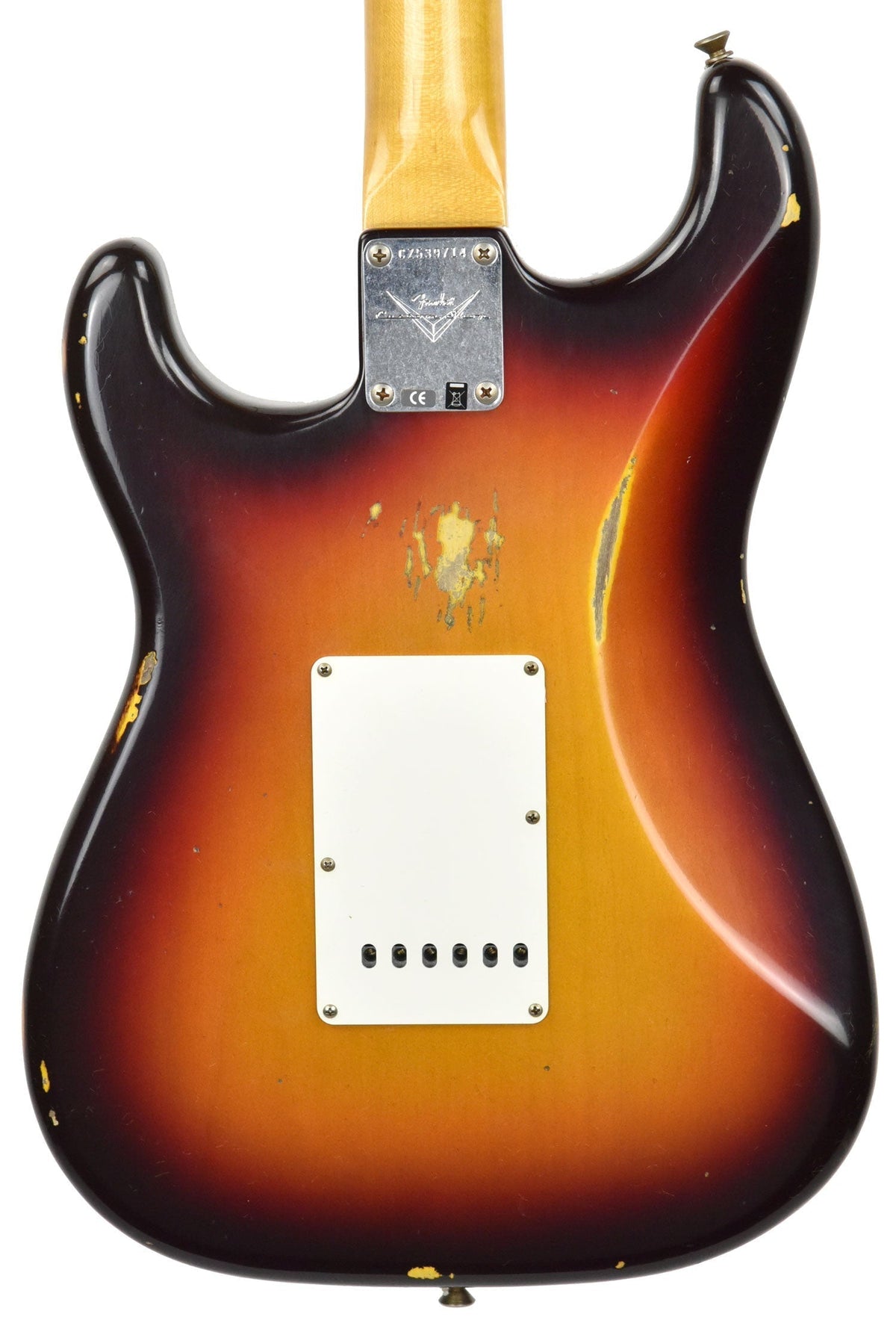 Fender Custom Shop 1961 Stratocaster Relic in 3 Tone Sunburst CZ539714