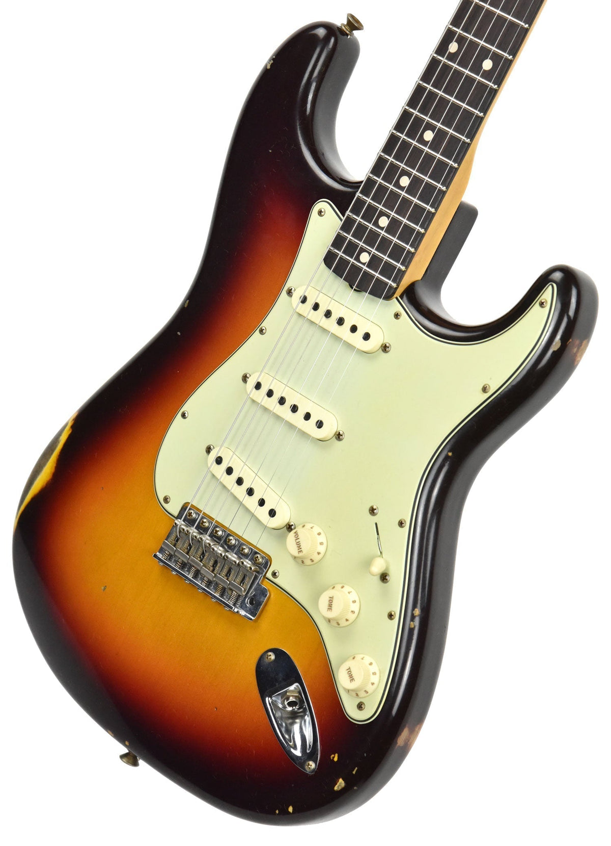Fender Custom Shop 1961 Stratocaster Relic in 3 Tone Sunburst CZ539714