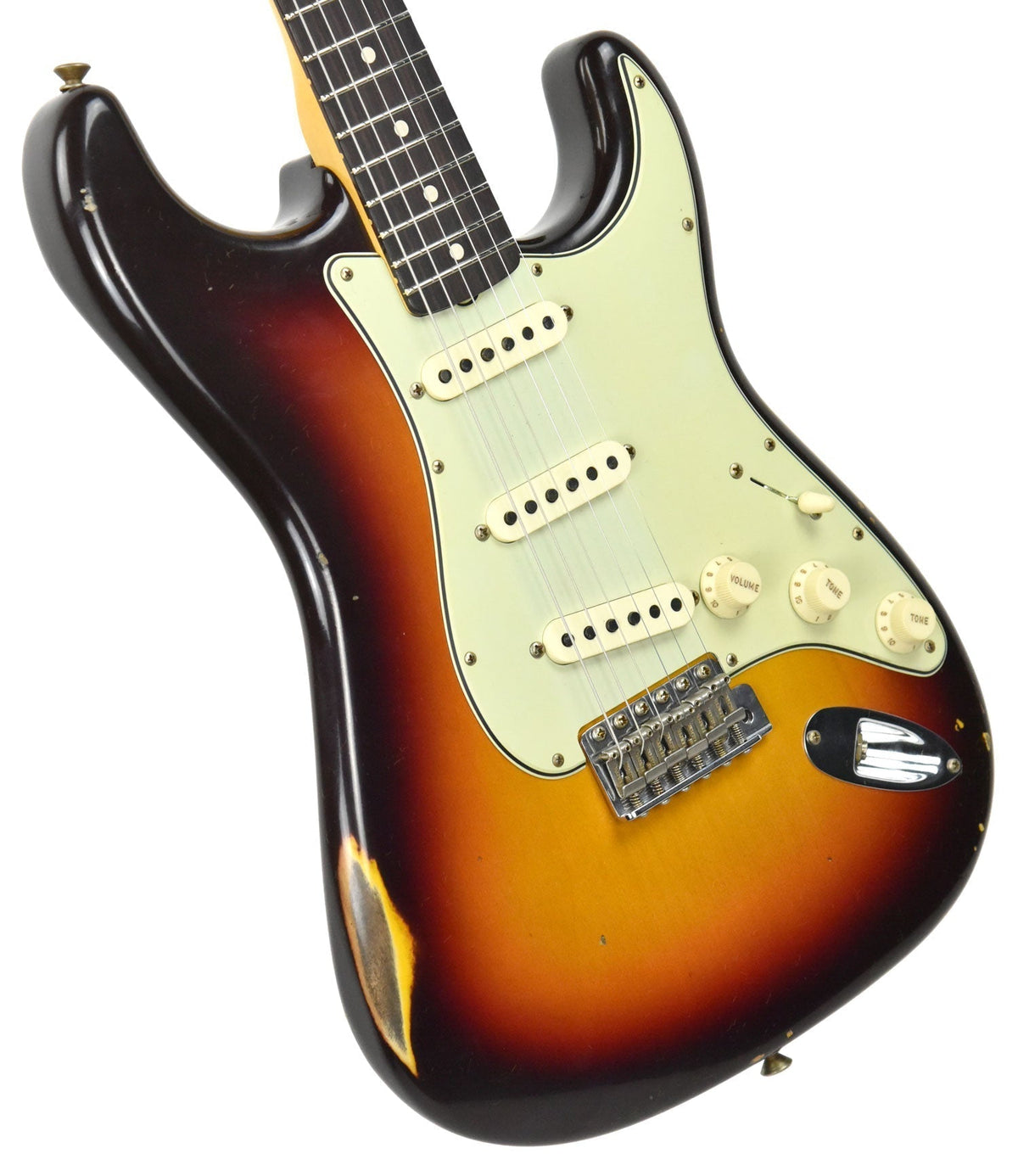 Fender Custom Shop 1961 Stratocaster Relic in 3 Tone Sunburst CZ539714