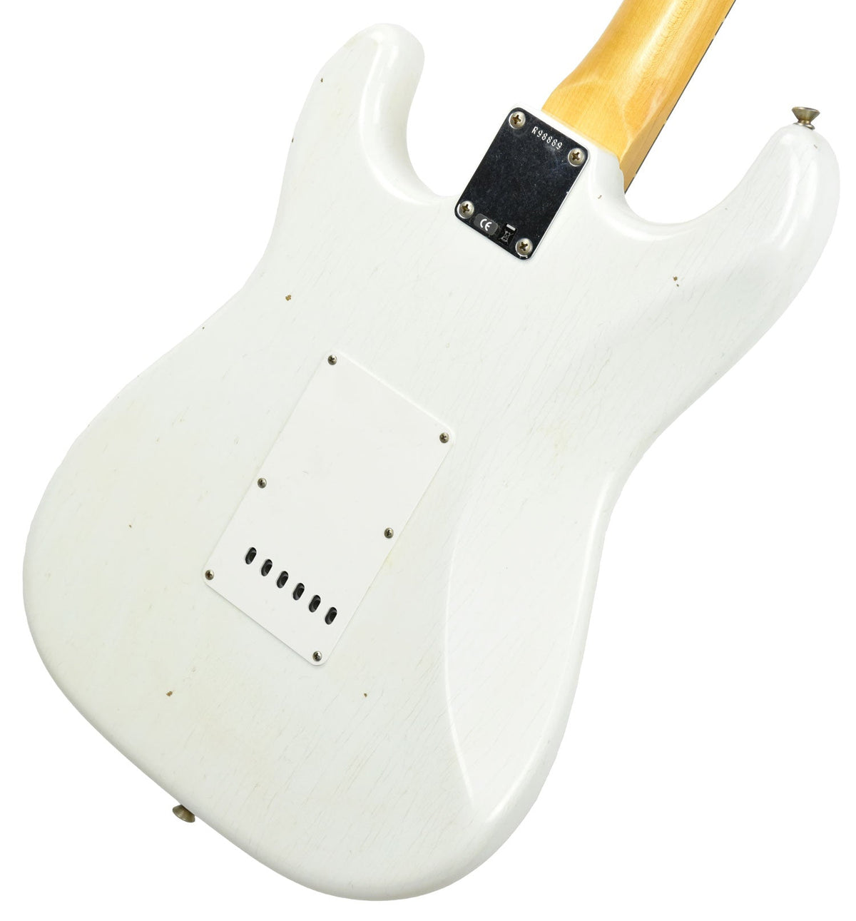 Fender Custom Shop 63 Stratocaster Journeyman Relic Olympic White R98889