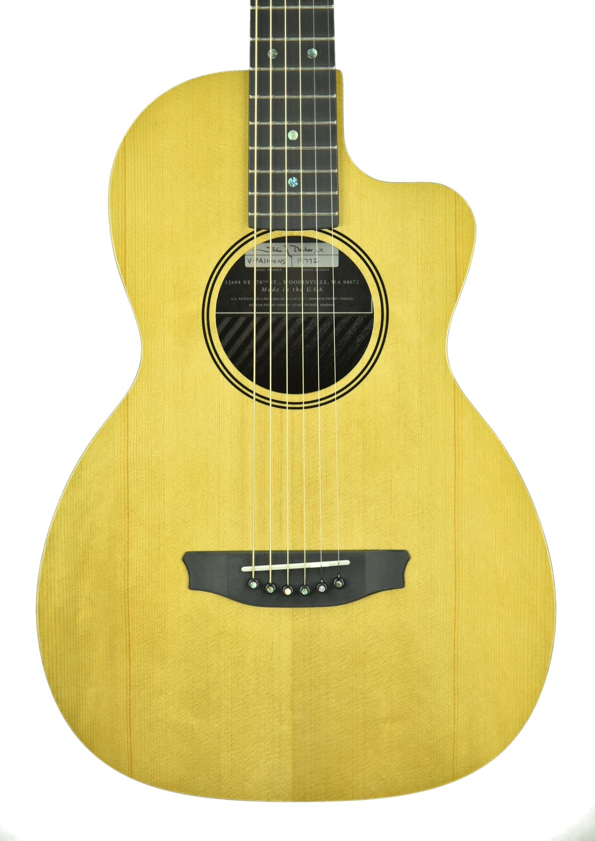 Rainsong V-PA1100NS Acoustic Hybrid Guitar in Natural 19772