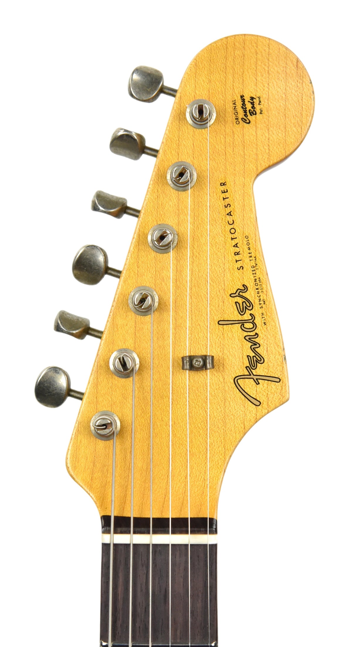 Fender Custom Shop 63 Stratocaster Journeyman Relic Daphne Blue R97847