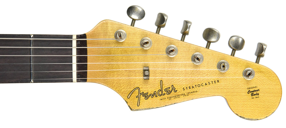 Fender Custom Shop 1961 Stratocaster Relic in Charcoal Frost Metallic CZ539087