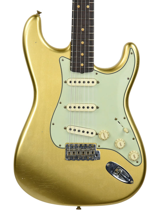 Fender Custom Shop 63 Stratocaster Journeyman Relic HLE Gold R97833