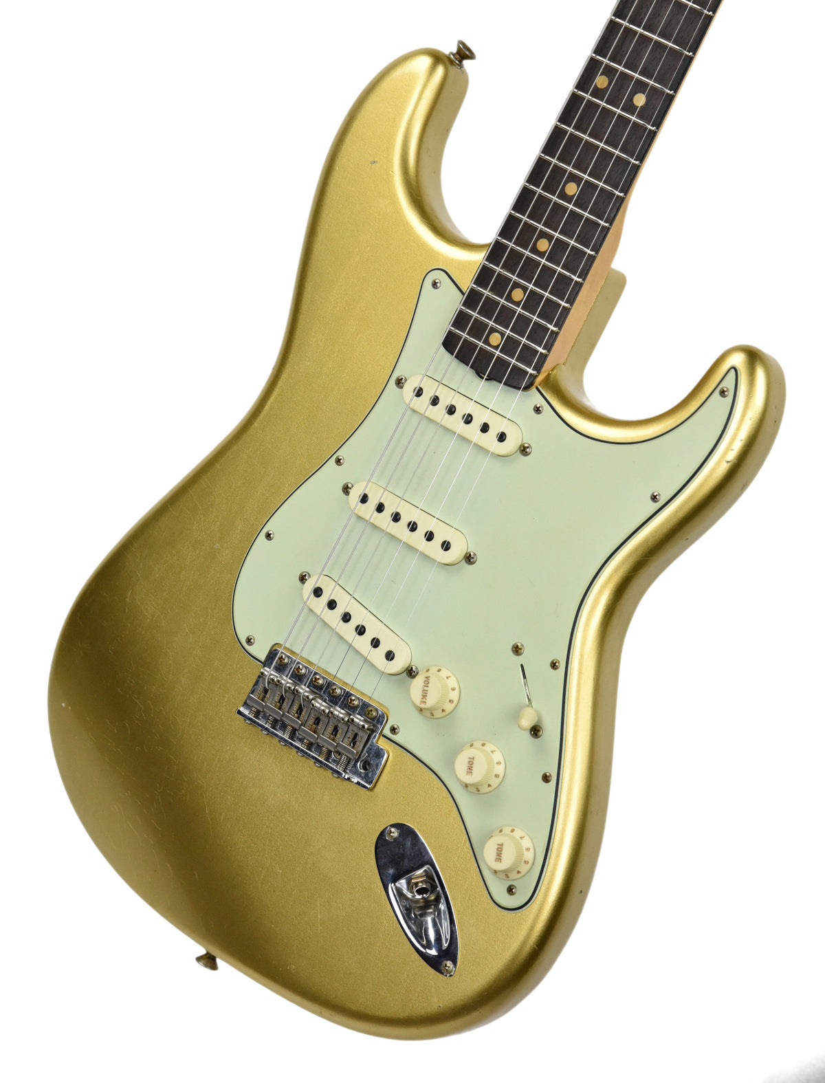 Fender Custom Shop 63 Stratocaster Journeyman Relic HLE Gold R97833