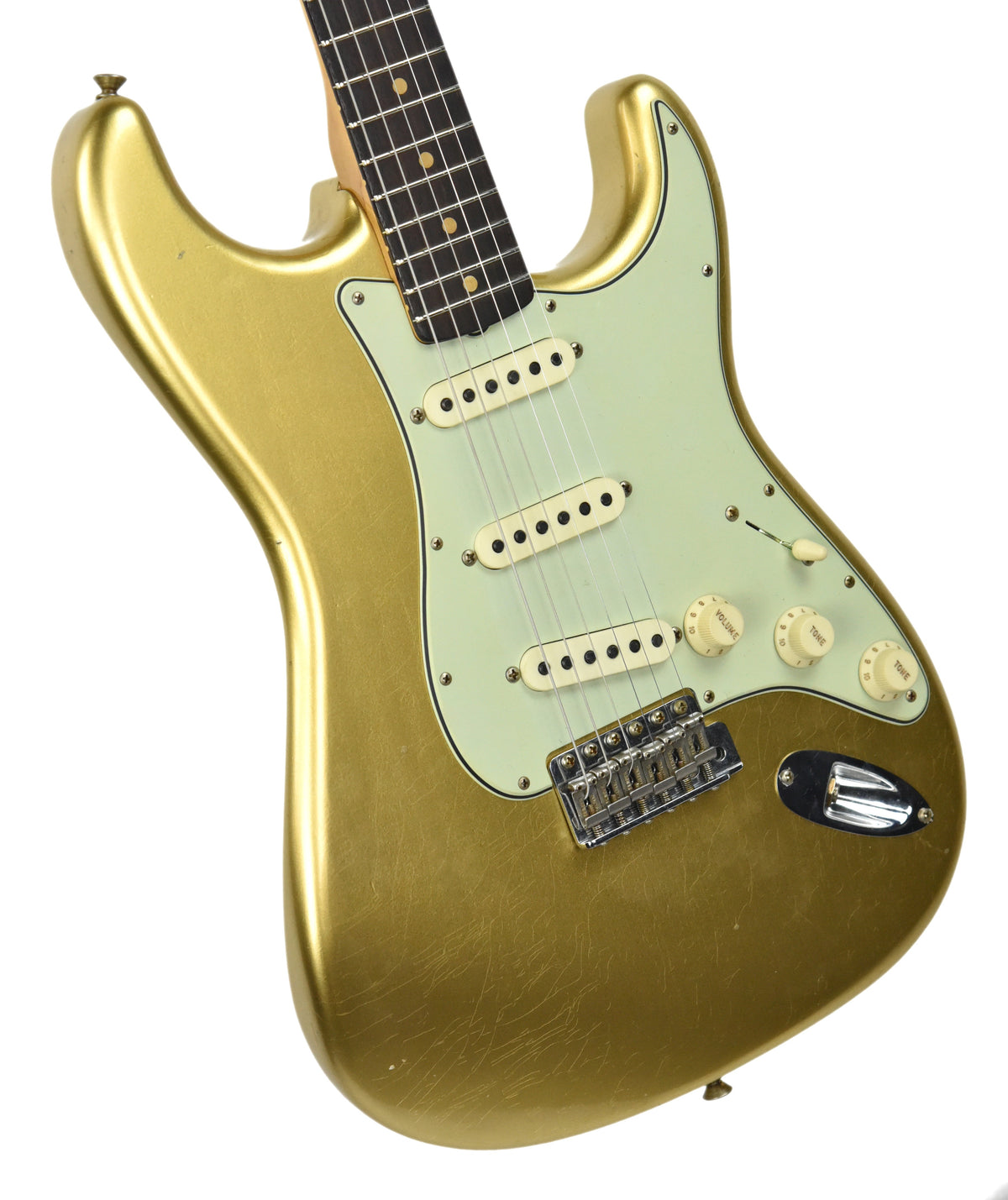 Fender Custom Shop 63 Stratocaster Journeyman Relic HLE Gold R97833