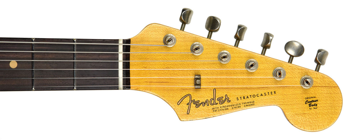Fender Custom Shop 63 Stratocaster Journeyman Relic Surf Green R97106