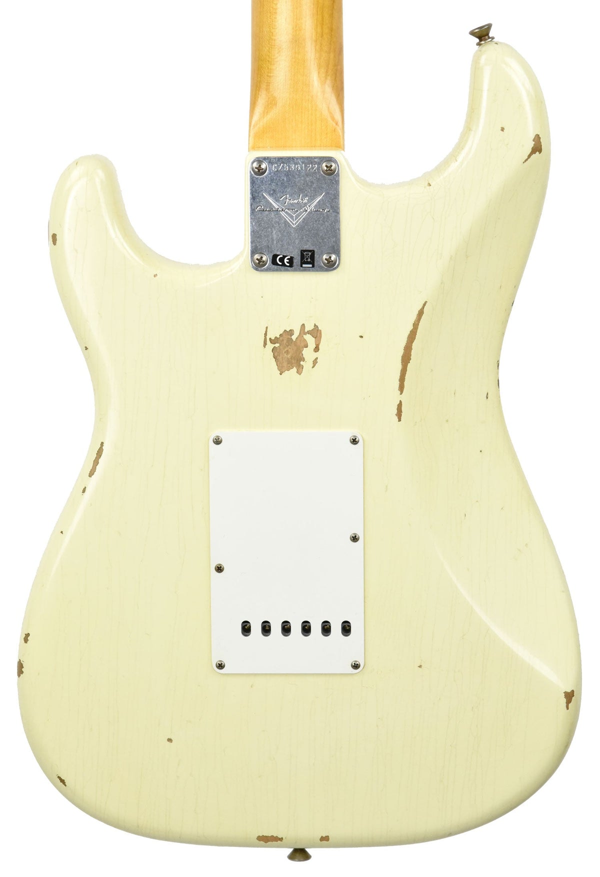 Fender Custom Shop 1961 Stratocaster Relic in Vintage White CZ539122