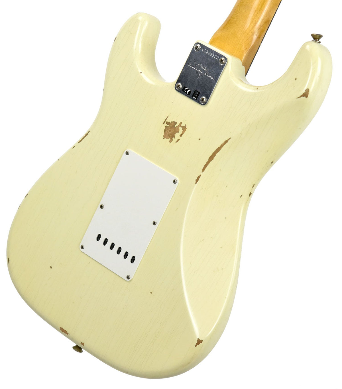 Fender Custom Shop 1961 Stratocaster Relic in Vintage White CZ539122
