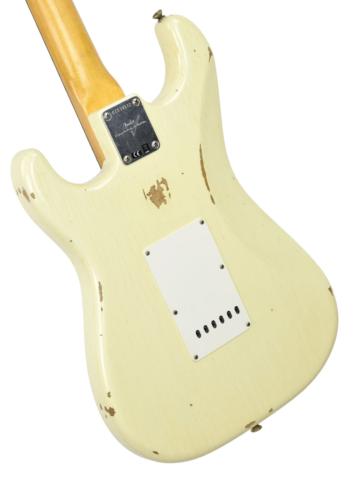 Fender Custom Shop 1961 Stratocaster Relic in Vintage White CZ539122