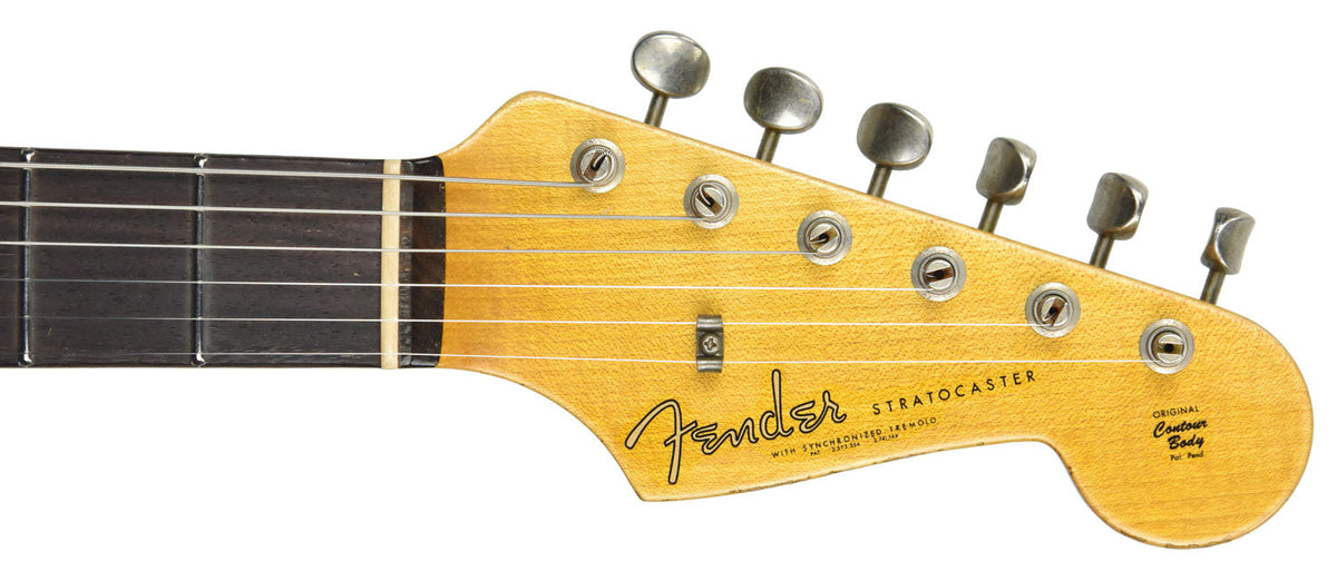 Fender Custom Shop 1961 Stratocaster Relic in Vintage White CZ539122