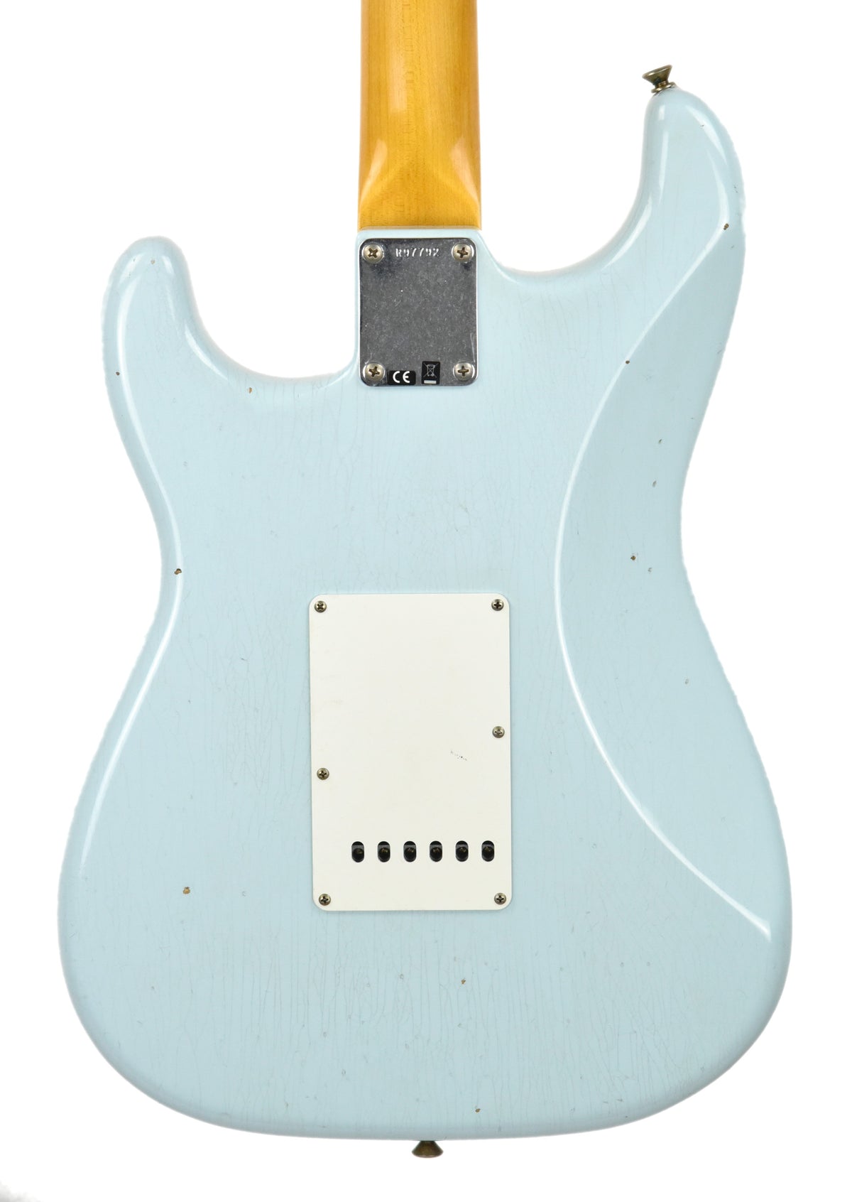 Fender Custom Shop 63 Stratocaster Journeyman Relic Sonic Blue R97792