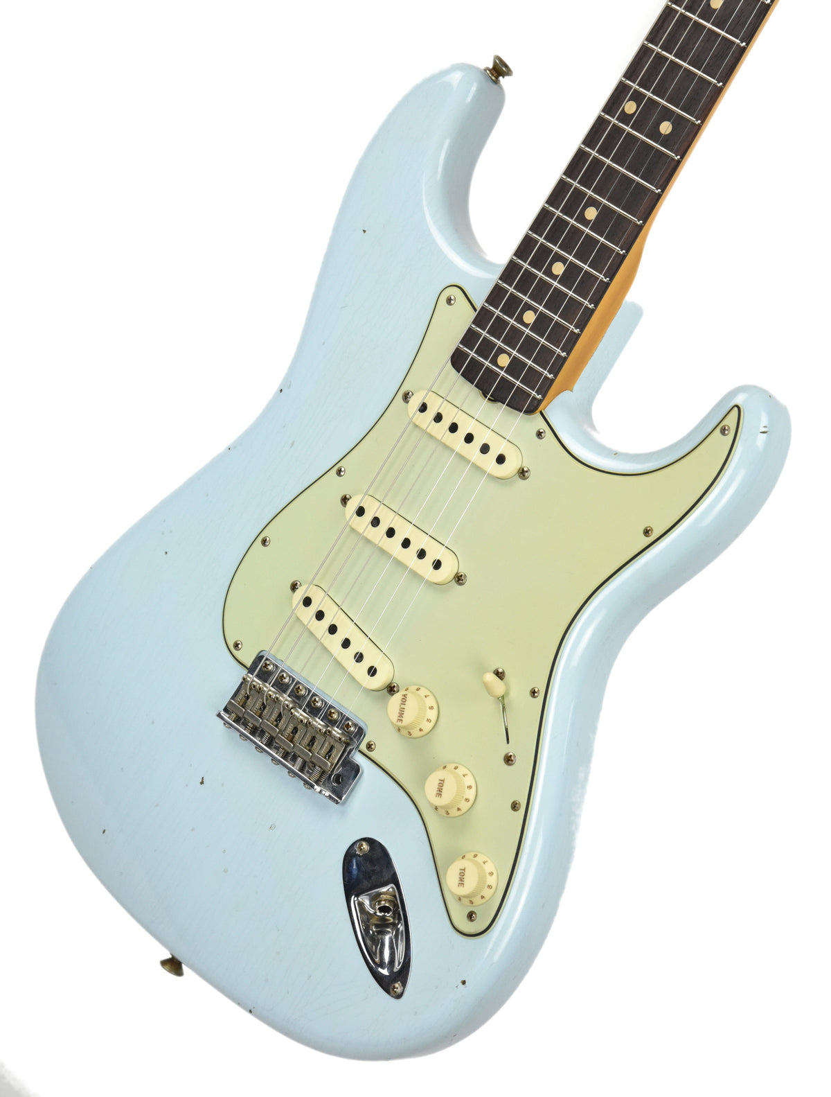 Fender Custom Shop 63 Stratocaster Journeyman Relic Sonic Blue R97792