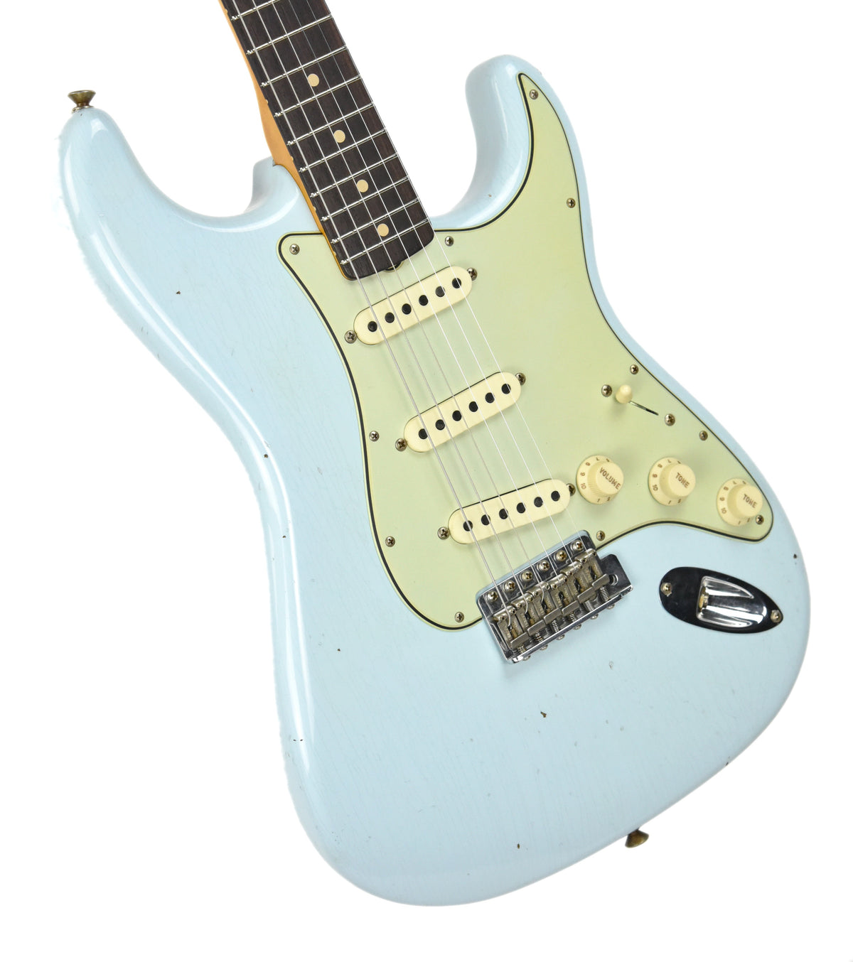 Fender Custom Shop 63 Stratocaster Journeyman Relic Sonic Blue R97792