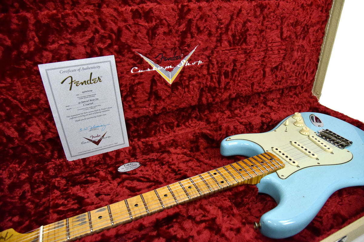Fender Custom Shop 59 Special Stratocaster Relic in Daphne Blue CZ540236