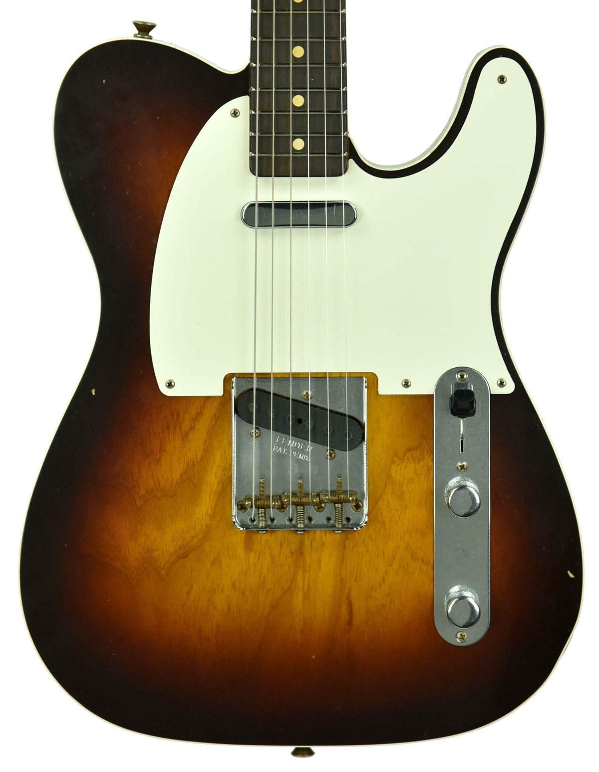 Fender Custom Shop 59 Esquire Custom Journeyman Relic in Chocolate 3 Tone Sunburst CZ546277