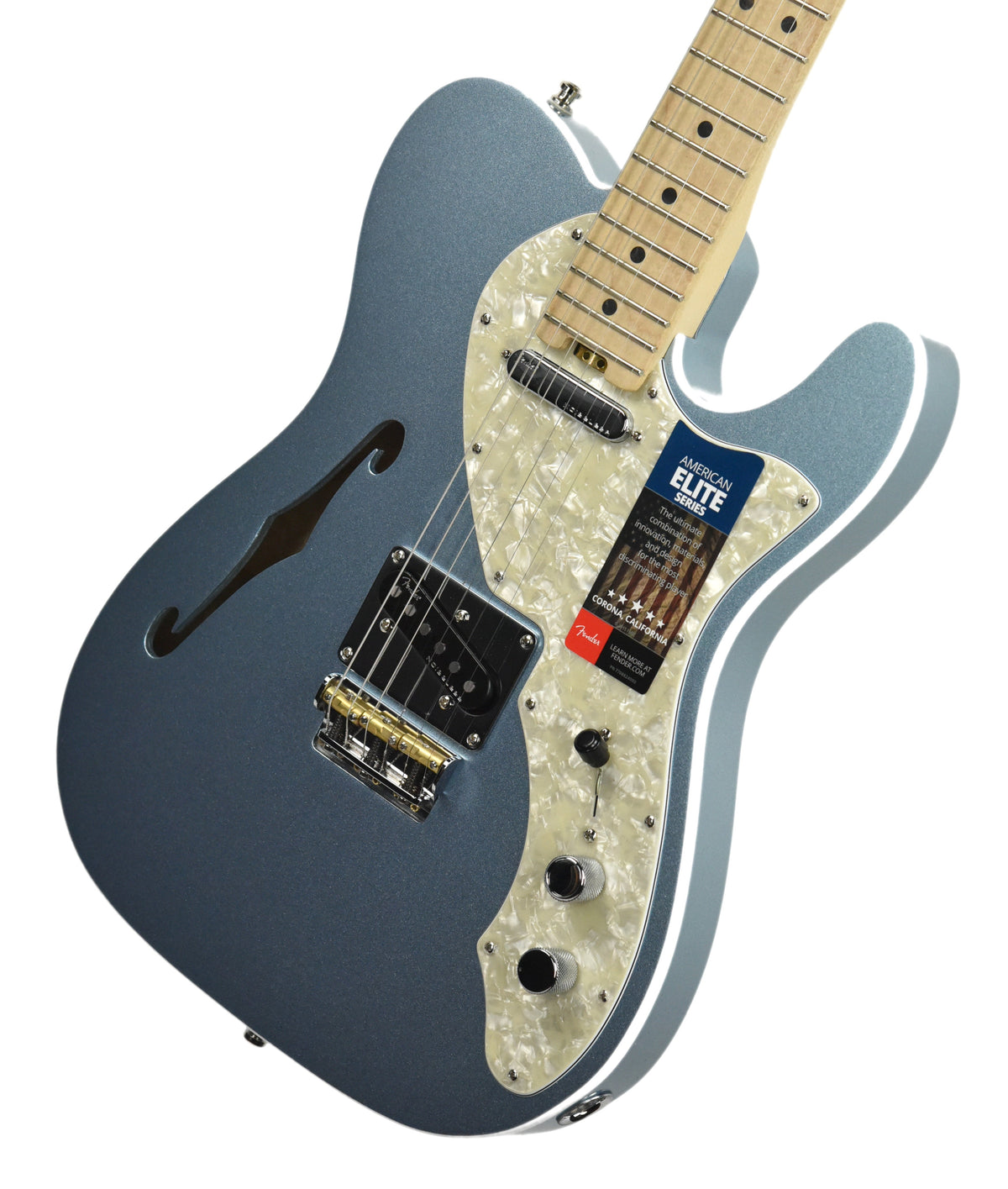 Fender American Elite Telecaster in Mystic Ice Blue US18090756