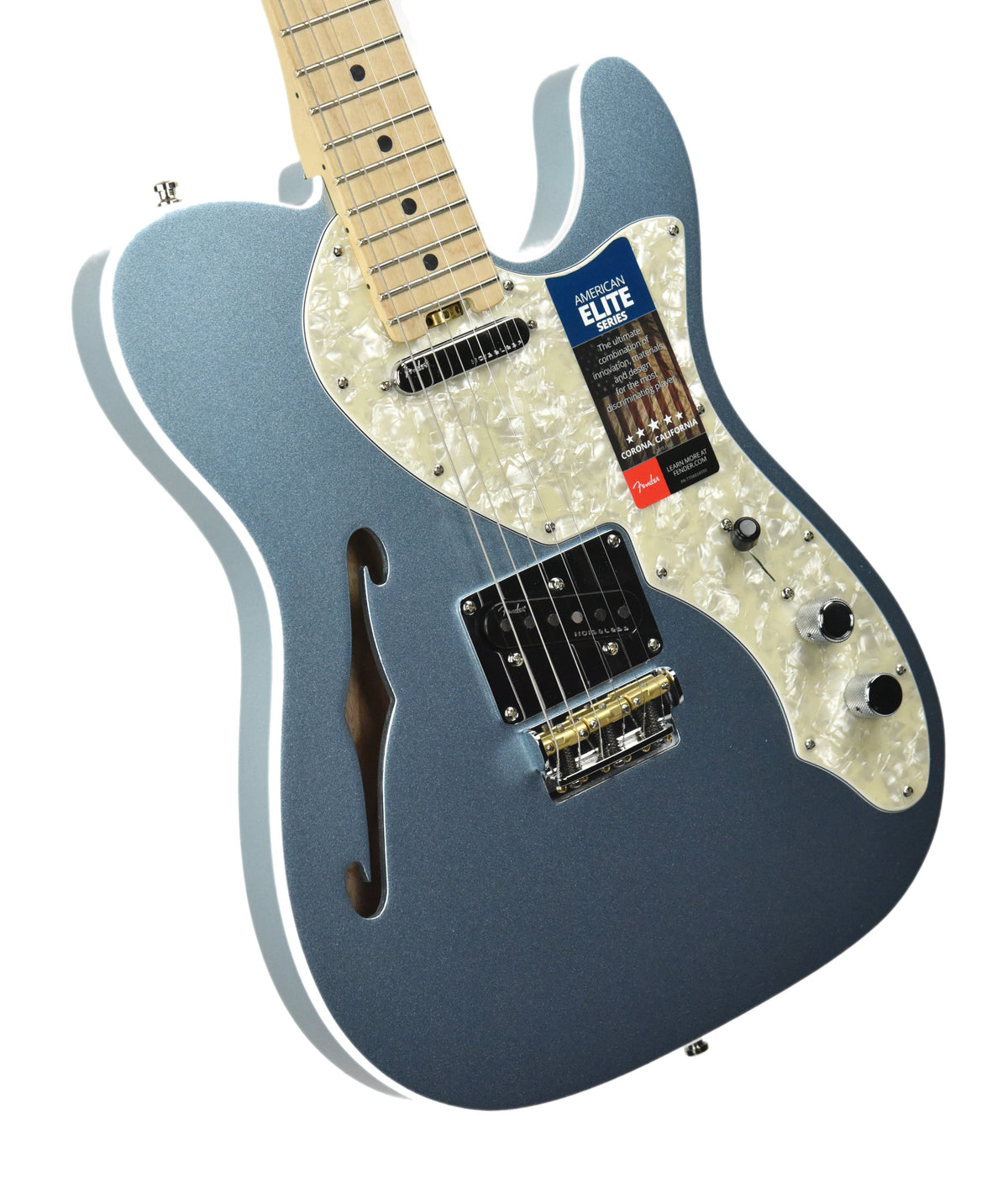 Fender American Elite Telecaster in Mystic Ice Blue US18090756