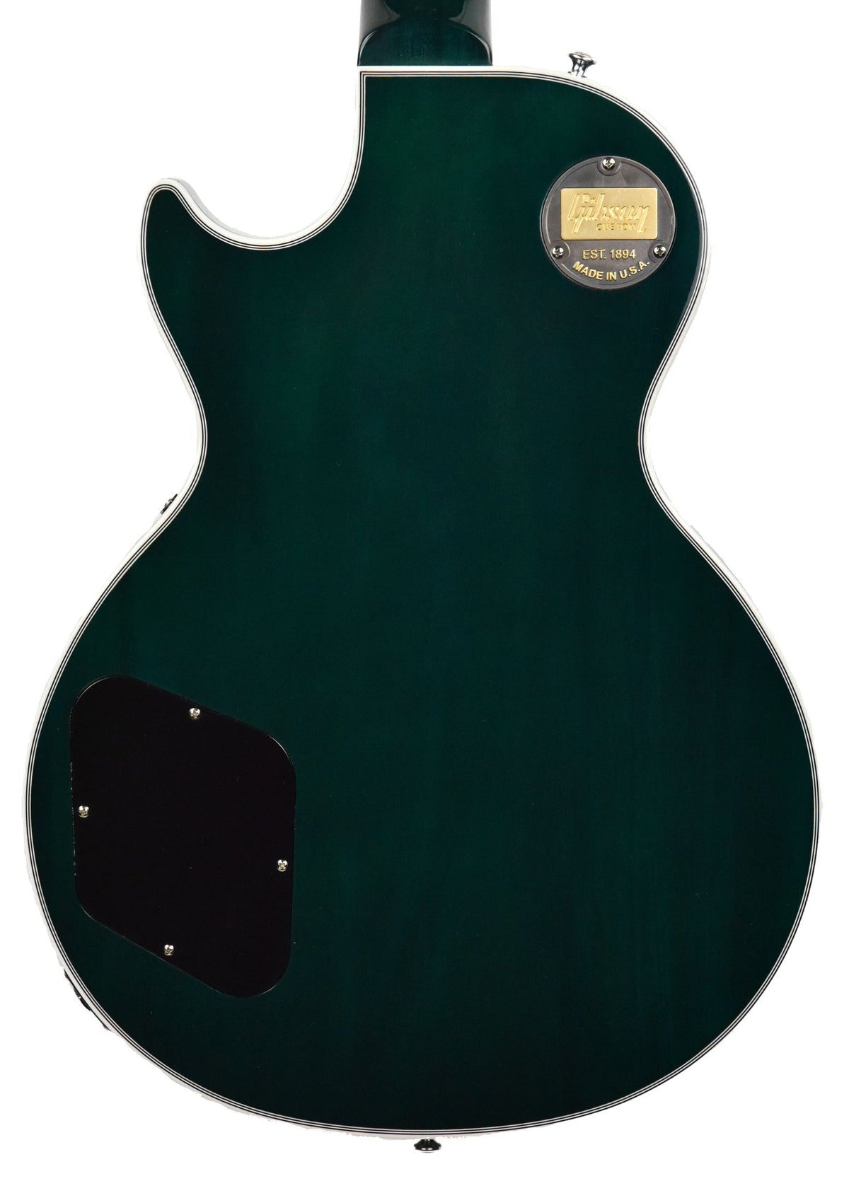 Used Gibson Custom Les Paul Custom Flame Top in Peacock CS700816
