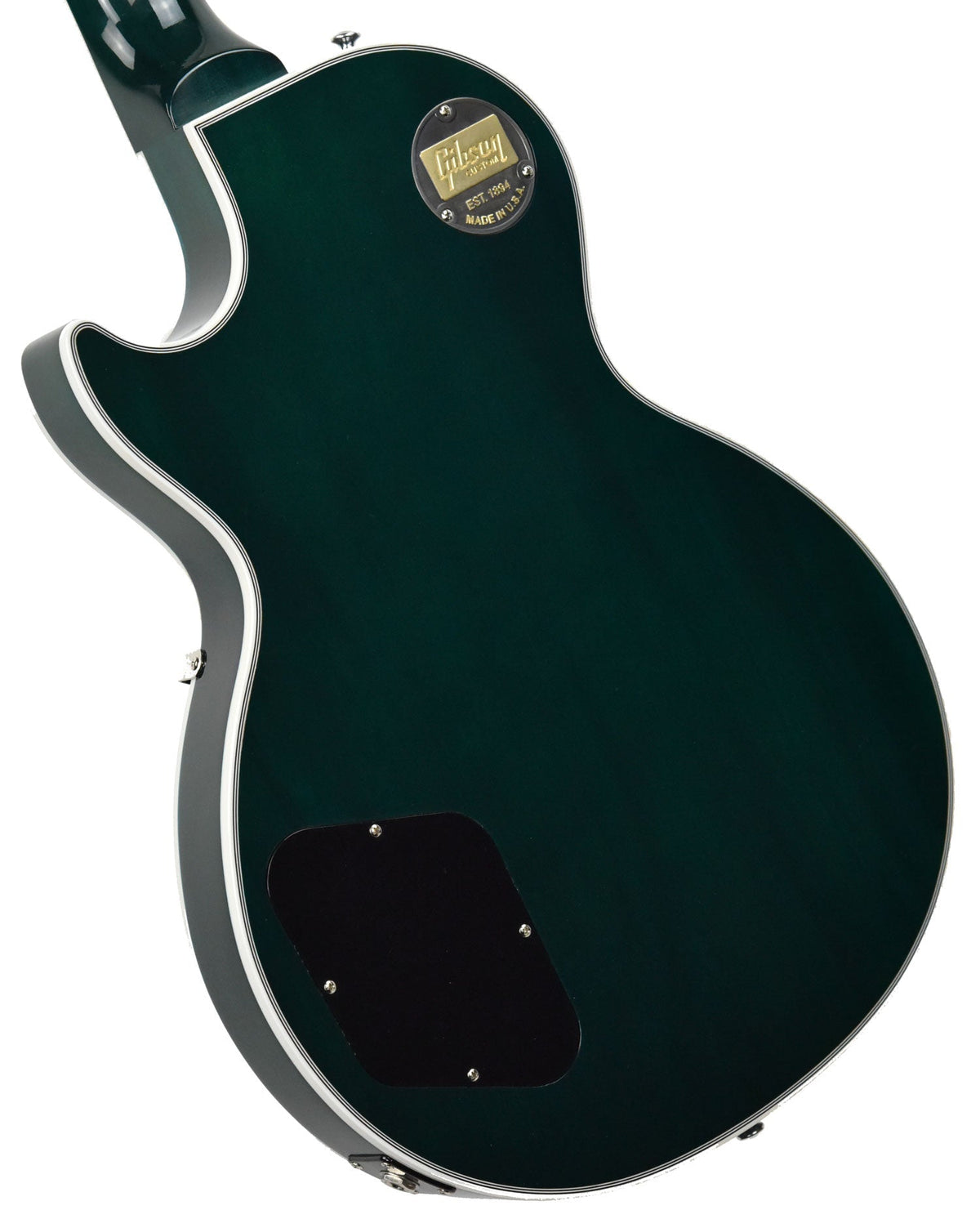 Used Gibson Custom Les Paul Custom Flame Top in Peacock CS700816