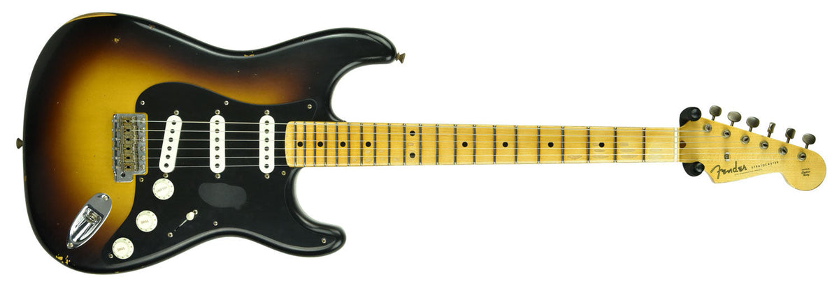 Fender Custom Shop Ancho Poblano Stratocaster Relic in Two Tone Sunburst CZ546296