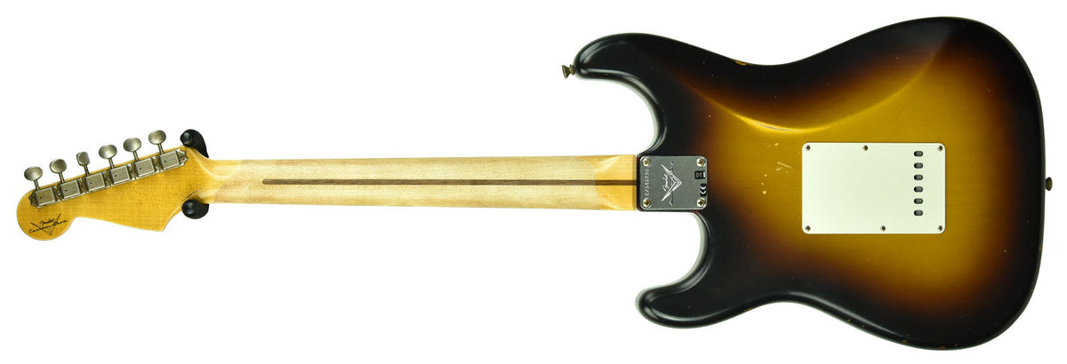 Fender Custom Shop Ancho Poblano Stratocaster Relic in Two Tone Sunburst CZ546296