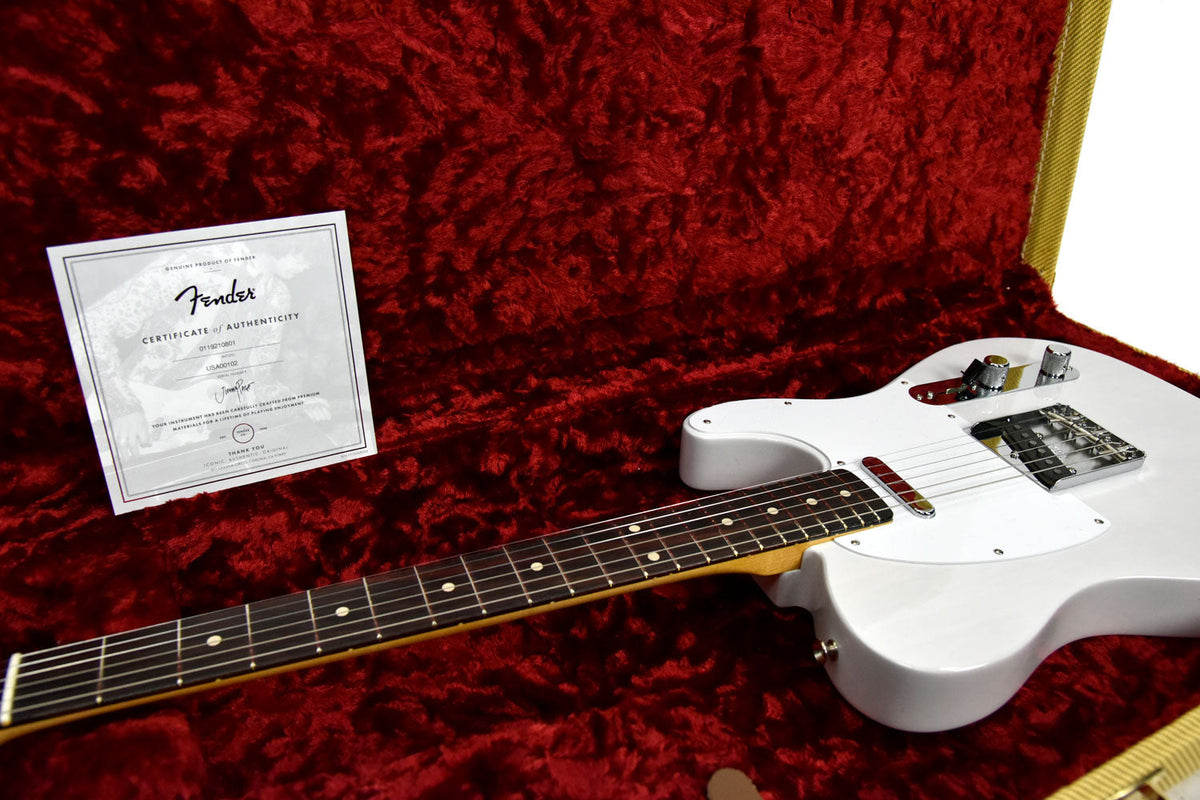 Fender Jimmy Page Mirror Telecaster in White Blonde USA00102