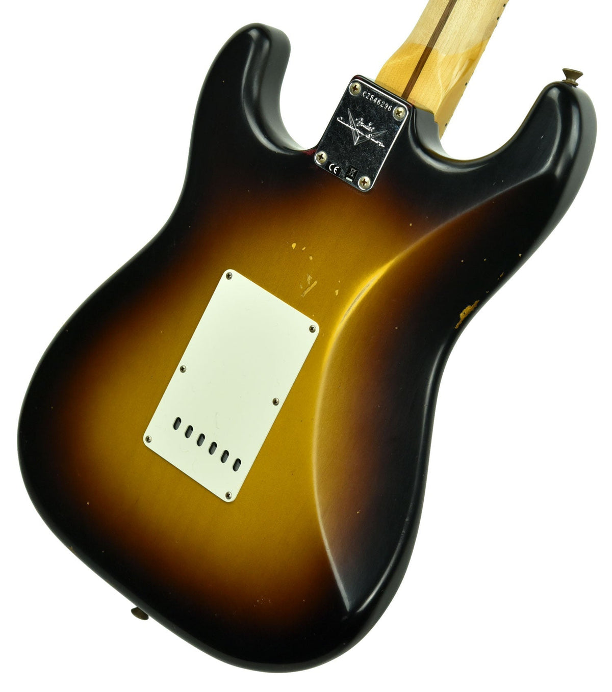 Fender Custom Shop Ancho Poblano Stratocaster Relic in Two Tone Sunburst CZ546296