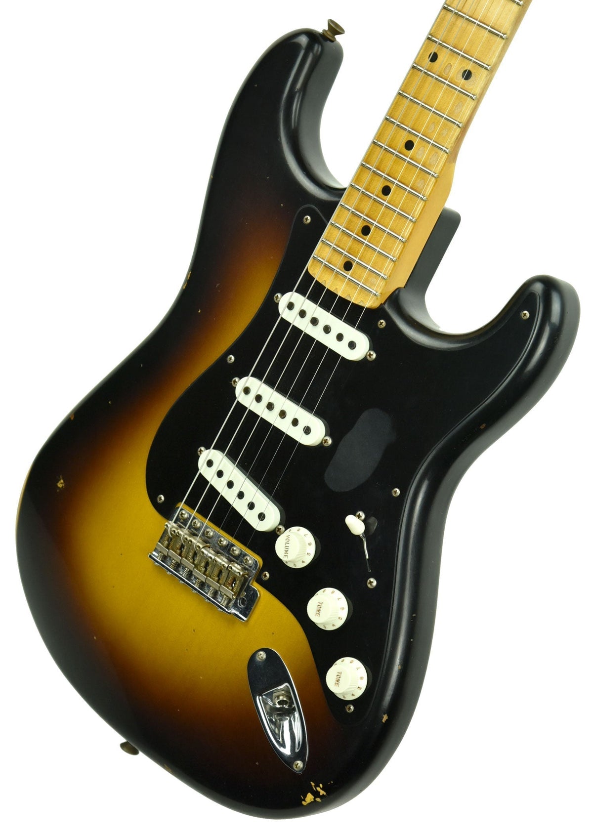 Fender Custom Shop Ancho Poblano Stratocaster Relic in Two Tone Sunburst CZ546296