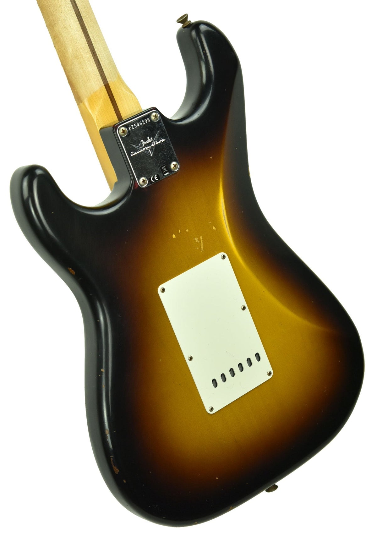 Fender Custom Shop Ancho Poblano Stratocaster Relic in Two Tone Sunburst CZ546296