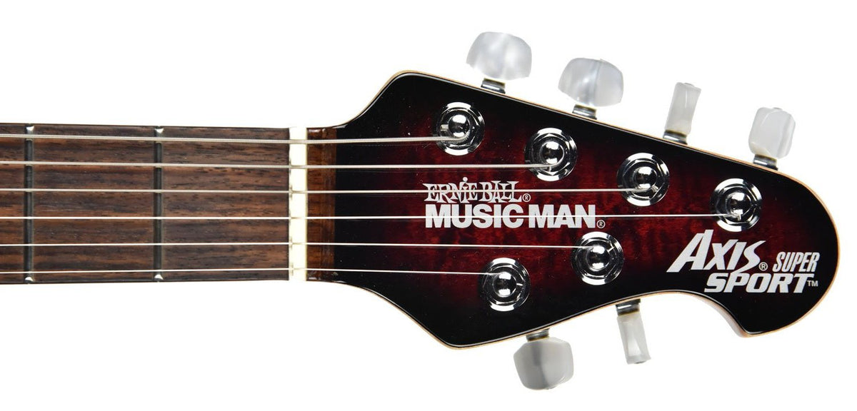 Used Music Man BFR Axis Super Sport in Trans Red G52772