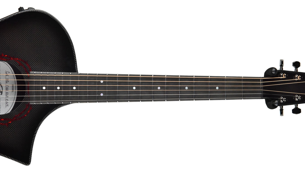 USED CA GXHG Composite Acoustic Electric Guitar in Carbon Burst 003BFE2600982CW