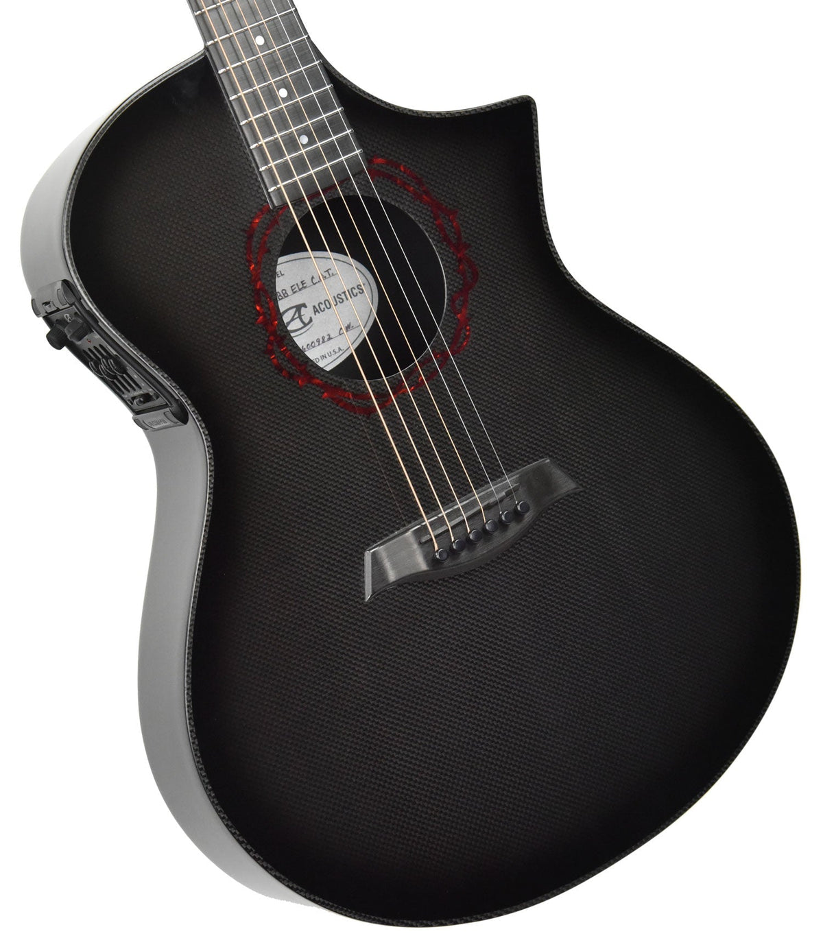 USED CA GXHG Composite Acoustic Electric Guitar in Carbon Burst 003BFE2600982CW