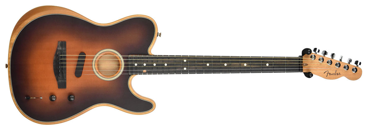 Fender Acoustasonic Telecaster in Sunburst with Gig Bag US191198