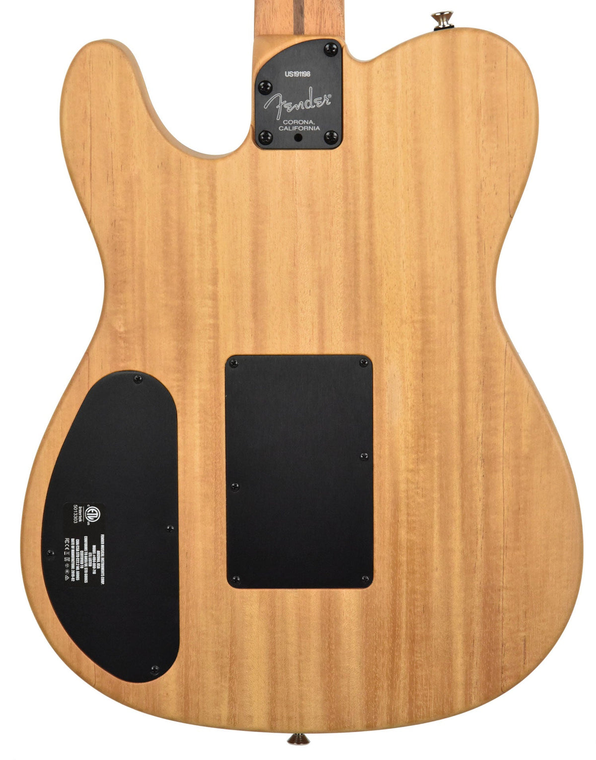 Fender Acoustasonic Telecaster in Sunburst with Gig Bag US191198